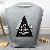 Personalised Adventure Is Out There Storage Bag.