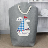 Personalised Sailboat Storage Bag.