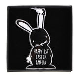Personalised Acrylic Easter Bunny Decoration.