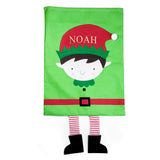 Personalised Christmas Elf Santa Sack.