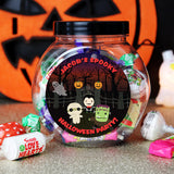 Personalised Halloween Sweet Jar.
