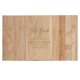Personalised Classic Wooden Sofa Tray.