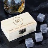 Personalised Birthday Whisky Stones.